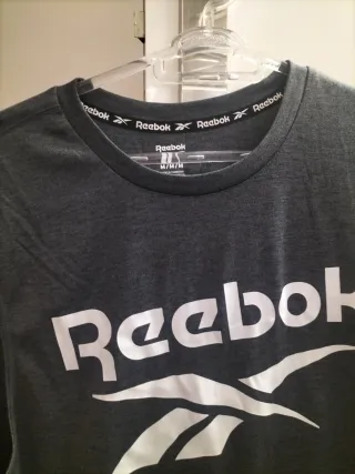 Camiseta sin mangas Reebok gris