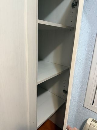 Armario 3 puertas madera blanco