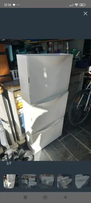 Zapatero TRONES IKEA blanco