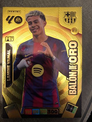 Cartas Fútbol Balón de Oro Nico Williams Vinicius