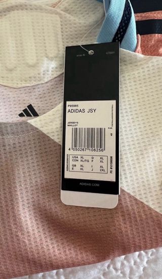 Camiseta Adidas España Talla XL Multicolor