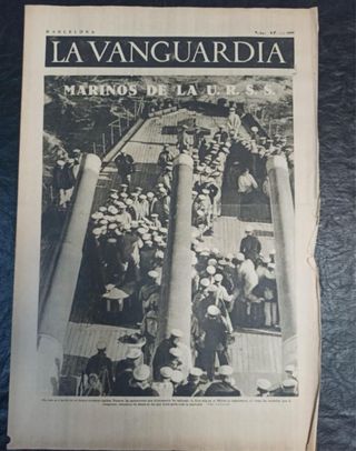 La Vanguardia. Barcelona. 9 de enero de 1937