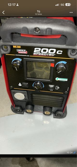 Soldador Lincoln 200c SPEEDTEC