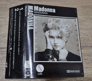 Madonna - Álbum Debut (1983) casete