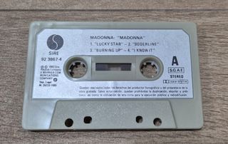 Madonna - Álbum Debut (1983) casete