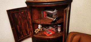 Mueble Esquinero Madera para restaurar