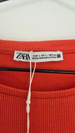 Top Coral Zara