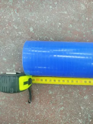 Tubo de presión azul para turbo