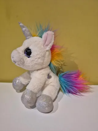Peluche Unicornio Brillante Arcoíris