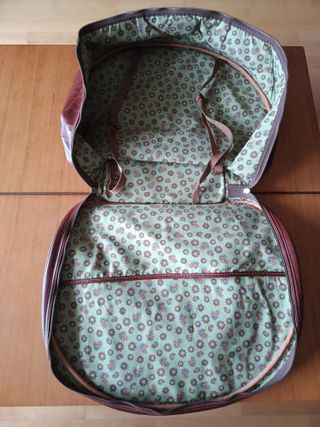 Bolsa de viaje vintage marrón Tauro