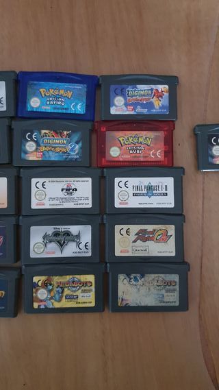 Lote 16 Juegos Game Boy Advance