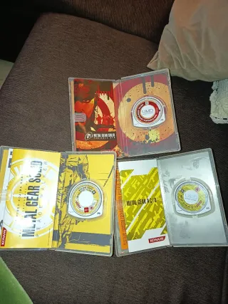 Pack Metal Gear Solid PSP (3 juegos)