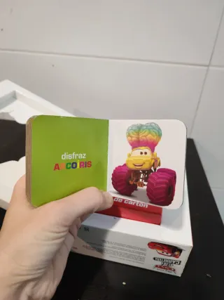 12 libros de cartón CARS, para niños pequeños