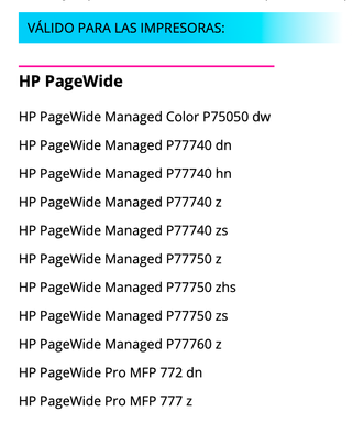 HP PageWide 991AC Cartucho Negro