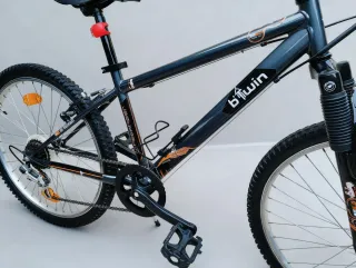 Mountain Bike Btwin 24 pollici ragazzo ammortizzat