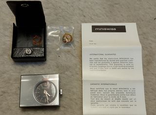 Sveglia da viaggio vintage Miniswiss