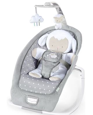 Hamaca para bebé con peluche de oveja