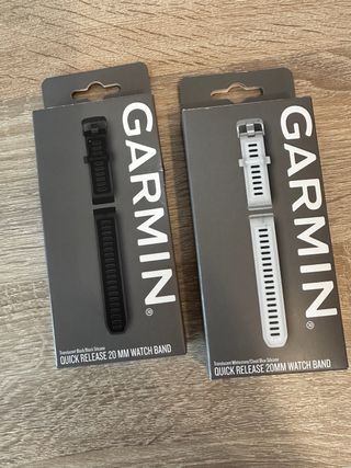 Correas Garmin Quick Release 20mm (Negra y Blanca)