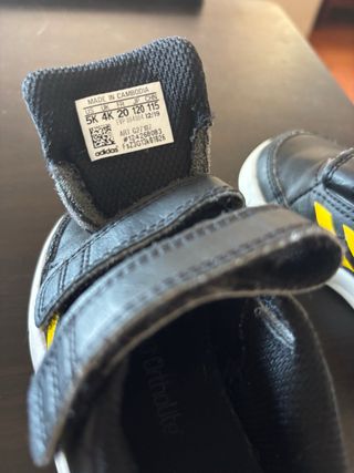 Zapatos Adidas Bebé Negro/Amarillo