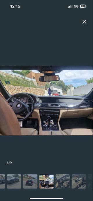 Despiece BMW Serie 7 2012 f10