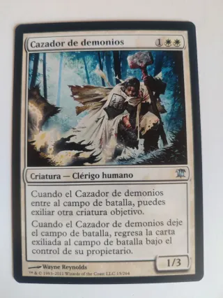 Carta Magic Cazador de demonios 1/3