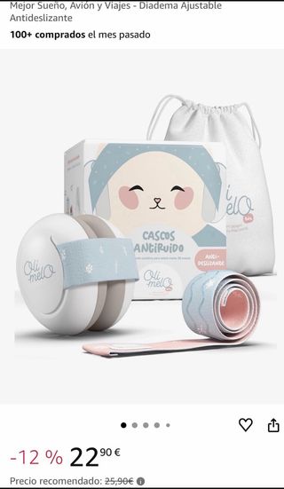 Cascos Antirruido Bebé Oli&Mel