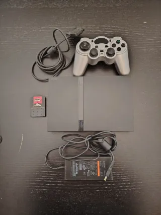 PlayStation 2 + Mando + Memoria 16MB