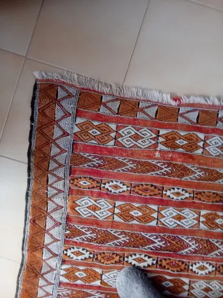 Kilim antiguo 225x138 cm