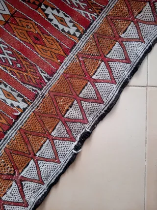 Kilim antiguo 225x138 cm