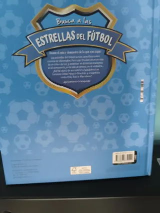 Libro Busca a las ESTRELLAS DEL FÚTBOL
