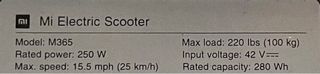 Patinete Eléctrico Xiaomi M365