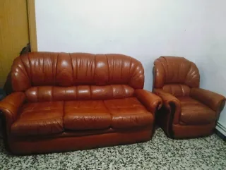 Sofá 3 plazas y sillón individual