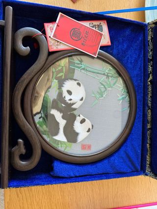 Bordado Shu Panda Artesanía China