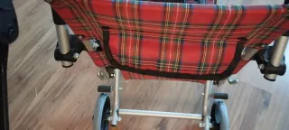 Silla ruedas transición con movilidad reducida