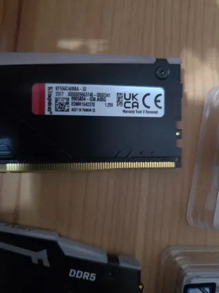 64GB RAM 2x32gb DDR5 Kingston FURY Beast 5600MHz
