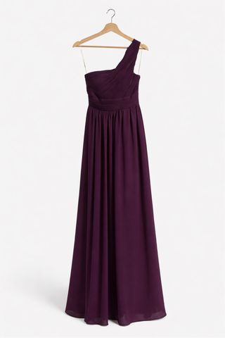 Vestido largo fiesta morado