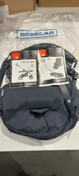 Carrito Bebé Gemelar Bebecar Vector Duo