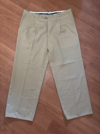 Pantalón de traje Burberry beige