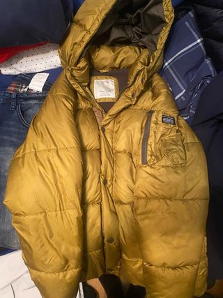 Abrigo Zara niño amarillo de 11/12