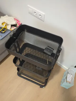 Carrito auxiliar Ikea 3 niveles