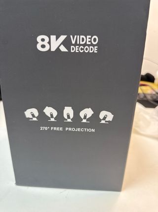 4K Portable Projector, Mini Projector 1080P Full H