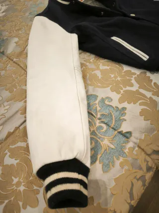 Chaqueta Redskins Lana y Piel Talla S