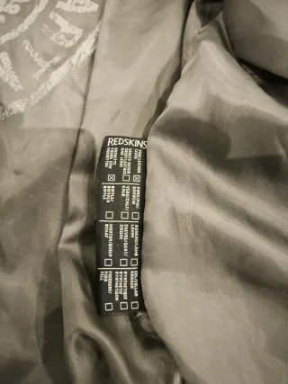 Chaqueta Redskins Lana y Piel Talla S
