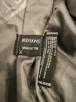 Chaqueta Redskins Lana y Piel Talla S