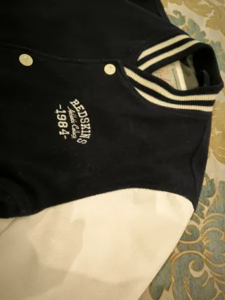 Chaqueta Redskins Lana y Piel Talla S