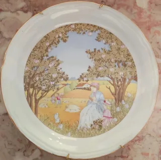 Piatti IRABIA Porcellana Le Quattro Stagioni