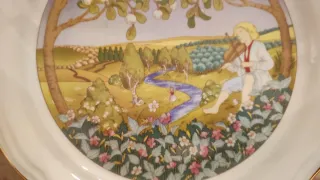 Piatti IRABIA Porcellana Le Quattro Stagioni