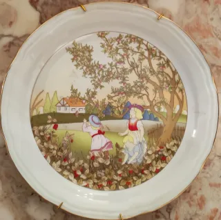 Piatti IRABIA Porcellana Le Quattro Stagioni