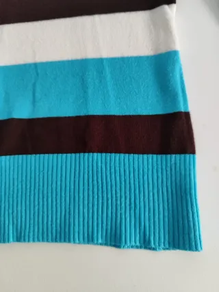 Jersey fino cuello barco rayas