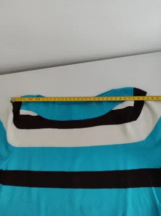 Jersey fino cuello barco rayas